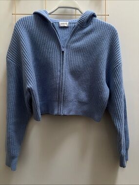 Aritzia Sunday best full zip hooded cardigan
